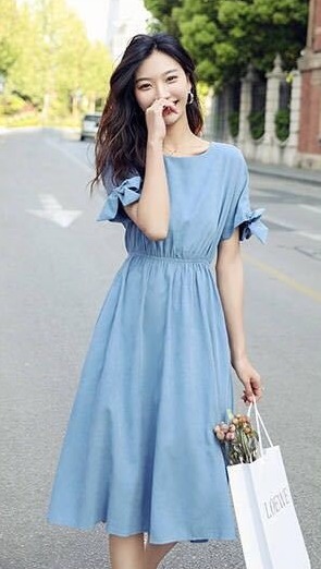 sd-16810 dress-blue